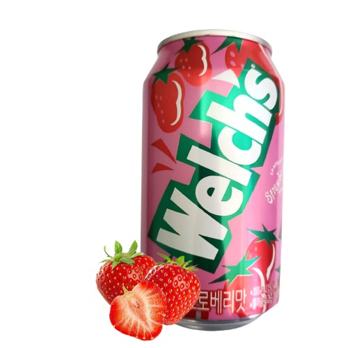 Welch’s Sparkling Soda Strawberry Flavour