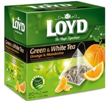Loyd Express tea Green with Orange & Mandarine