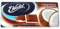 Wedel filled chocolate bar Coconut