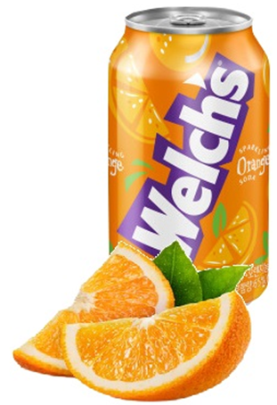 Welch’s Sparkling Soda Orange Flavour