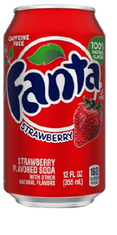 Fanta Strawberry Can